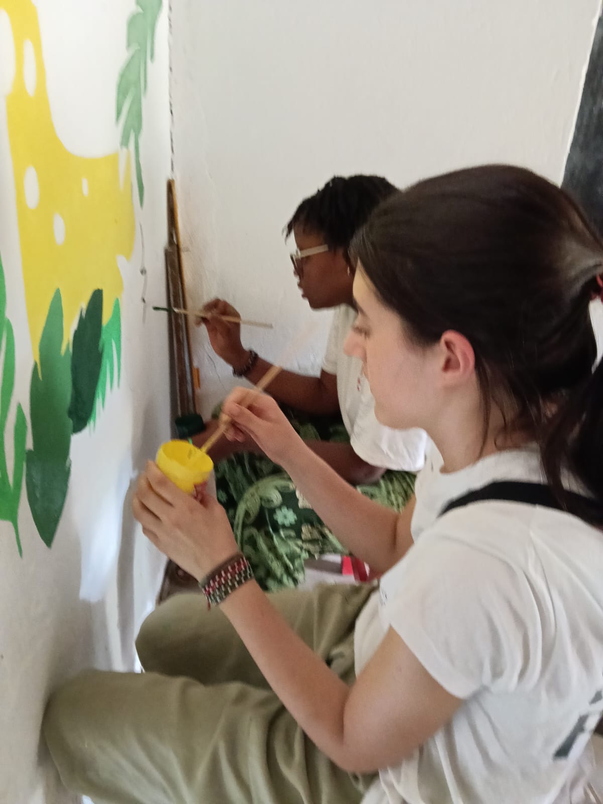 Painting Classrooms Shariani 2025